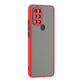 Матовый чехол Frosted Matte для TECNO POVA LD 7 Красный
