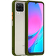 Матовый чехол Frosted Matte для Samsung M127 Galaxy M12 Зеленый