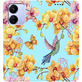 Чохол-книжка BoxFace для Xiaomi Redmi 13C Colibri in Orchids