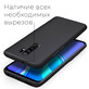 Чехол силиконовый Xiaomi Redmi 9 Черный