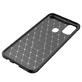 Чехол Slim Carbon Samsung M315 Galaxy M31 Черный