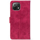 Чохол-книжка Crazy Horse Clasic для Xiaomi 11 Lite 5G NE Magenta (Front)
