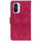 Чохол-книжка Crazy Horse Clasic для Xiaomi Poco F3 Magenta (Front)