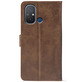 Чохол-книжка Crazy Horse Clasic для Xiaomi Redmi 12C Brown (Front)