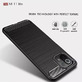 Чехол Carbon Fiber Xiaomi Mi 11 Lite Черный