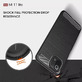 Чехол Carbon Fiber Xiaomi Mi 11 Lite Черный