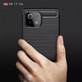 Чехол Carbon Fiber Xiaomi Mi 11 Lite Черный