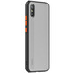 Матовый чехол Frosted Matte для Xiaomi Redmi 9A Черный