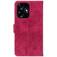 Чохол-книжка Crazy Horse Clasic для Infinix Hot 30 Magenta (Front)