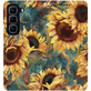 Чохол-книжка BoxFace для Infinix Hot 50 Pro Plus Соняшники