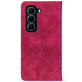 Чохол-книжка Crazy Horse Clasic для Infinix Hot 50 Magenta (Strong)