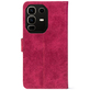 Чохол-книжка Crazy Horse Clasic для Infinix Note 50 Magenta (Front)