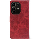 Чохол-книжка Crazy Horse Clasic для Infinix Note 50 Red Wine (Front)