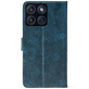 Чохол-книжка Crazy Horse Clasic для Moto Edge 70 Dark Blue (Front)