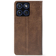 Чохол-книжка Crazy Horse Clasic для Moto Edge 70 Brown (Strong)