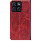 Чохол-книжка Crazy Horse Clasic для Moto Edge 70 Red Wine (Strong)