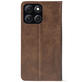 Чохол-книжка Crazy Horse Clasic для Moto G57 Power Brown (Strong)