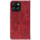 Чохол-книжка Crazy Horse Clasic для Moto G57 Power Red Wine (Strong)