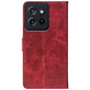Чохол-книжка Crazy Horse Clasic для Moto G75 Red Wine (Front)