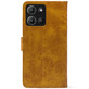 Чохол-книжка Crazy Horse Clasic для Motorola G86 Camel (Front)