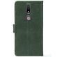 Чохол-книжка Crazy Horse Clasic для Nokia 2.4 Dark Green (Front)