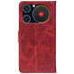 Чохол-книжка Crazy Horse Clasic для Nubia Music Red Wine (Front)
