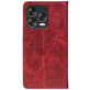 Чохол-книжка Crazy Horse Clasic для Nubia V70 Design Red Wine (Strong)