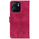 Чохол-книжка Crazy Horse Clasic для Oppo A5x Magenta (Front)