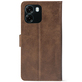 Чохол-книжка Crazy Horse Clasic для Oppo A6 Brown (Front)