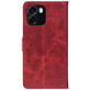 Чохол-книжка Crazy Horse Clasic для Oppo A6 Red Wine (Front)