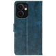 Чохол-книжка Crazy Horse Clasic для Oppo Reno 13 F Dark Blue (Front)