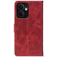 Чохол-книжка Crazy Horse Clasic для Oppo Reno 13 F Red Wine (Front)
