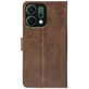 Чохол-книжка Crazy Horse Clasic для Oppo Reno 14 5G Brown (Front)