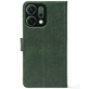 Чохол-книжка Crazy Horse Clasic для Oppo Reno 14 5G Dark Green (Front)