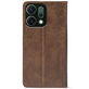 Чохол-книжка Crazy Horse Clasic для OPPO Reno 14 5G Brown (Strong)