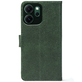 Чохол-книжка Crazy Horse Clasic для Oppo Reno 14 F Dark Green (Front)
