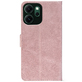 Чохол-книжка Crazy Horse Clasic для Oppo Reno 14 F Rose Gold (Front)