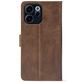 Чохол-книжка Crazy Horse Clasic для Oppo Reno 15 F Brown (Front)