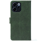 Чохол-книжка Crazy Horse Clasic для Oppo Reno 15 FS Dark Green (Front)
