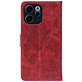 Чохол-книжка Crazy Horse Clasic для Oppo Reno 15 F Red Wine (Front)