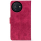 Чохол-книжка Crazy Horse Clasic для Blackview Shark 8 Magenta (Front)