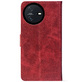 Чохол-книжка Crazy Horse Clasic для Blackview Shark 8 Red Wine (Front)