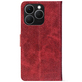 Чохол-книжка Crazy Horse Clasic для Ulefone Note 20 Pro Red Wine (Front)