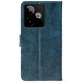 Чохол-книжка Crazy Horse Clasic для Realme GT 7T 5G Dark Blue (Front)