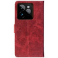 Чохол-книжка Crazy Horse Clasic для Realme GT 7 Pro Red Wine (Front)