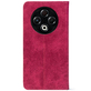 Чохол-книжка Crazy Horse Clasic для Tecno Spark 30 4G Magenta (Strong)