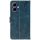 Чохол-книжка Crazy Horse Clasic для Tecno Spark Go 2 Dark Blue (Front)