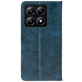 Чохол-книжка Crazy Horse Clasic для Xiaomi 14T Pro Dark Blue (Strong)