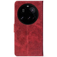 Чохол-книжка Crazy Horse Clasic для Xiaomi 15 Ultra Red Wine (Front)
