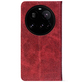 Чохол-книжка Crazy Horse Clasic для Xiaomi 15 Ultra Red Wine (Strong)